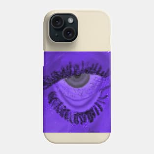 Lazy eye Phone Case