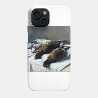Claude Monet Still Life with Pheasants and Plovers Phone Case