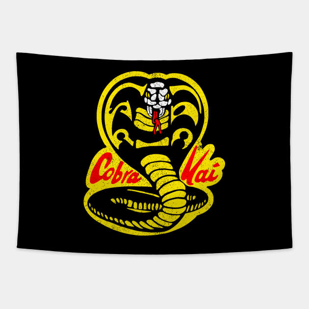 Cobra Kai ✅ Strike First - Strike Hard Tapestry by Sachpica