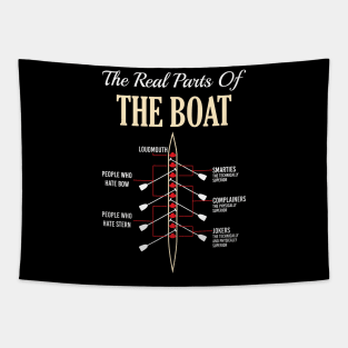 Funny Boating T-Shirt - Rowing Paddling Paddlers Shirts and Gifts Tapestry