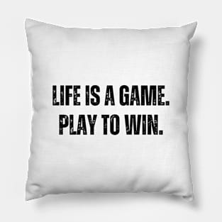 Life is a game Pillow