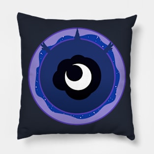 Subtle Brony - Princess Luna Cutie Circle Pillow