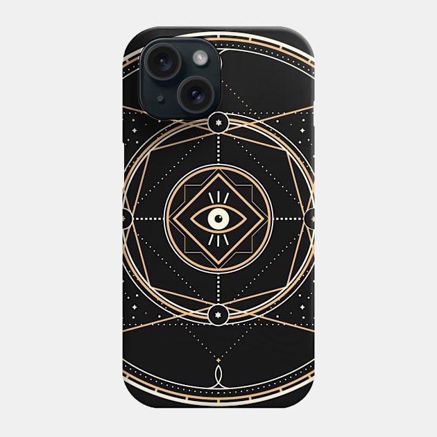 Sacred geometry Phone Case by Vilmos Varga