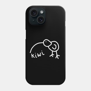 Funny Kiwi Doodle Phone Case