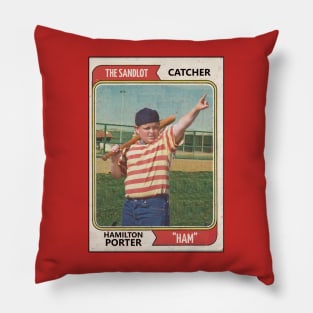 The Sandlot Ham Porter Baseball Card Pillow