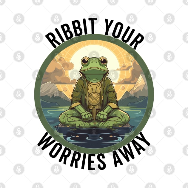 Ribbit Your Worries Aawy by MotysDesigns