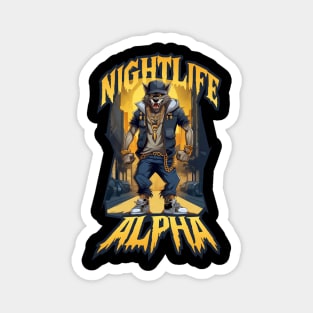 Nightlife Alpha Magnet