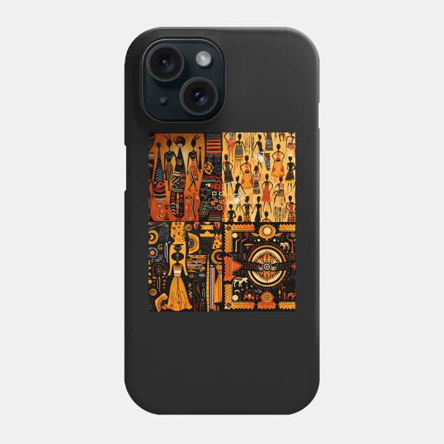 African Tshirt Phone Case by Abelfashion