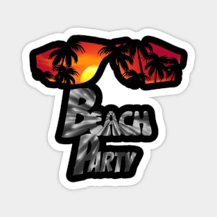 Beach Party Magnet