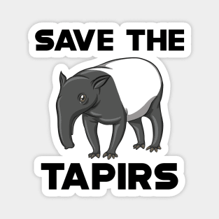 Tapir - Save the tapirs Magnet