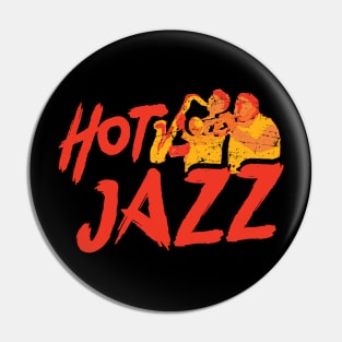 Hot Jazz Colorful Theme Pin