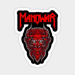 Manowar"King of Kings" Magnet