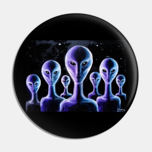 Aliens Pin