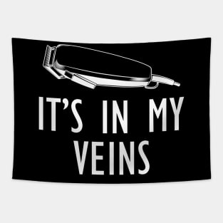 Barber - It's in my veins Tapestry