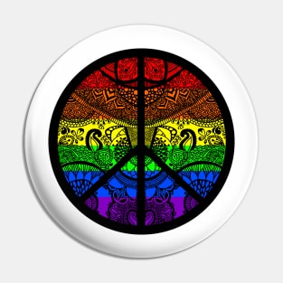 Peace Pride Pin