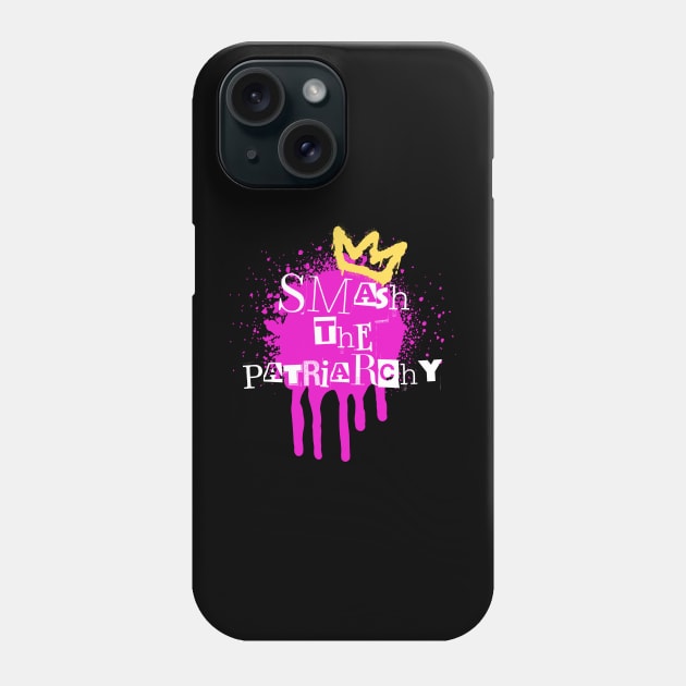 Smash The Patriarchy Phone Case by capesandrollerskates 