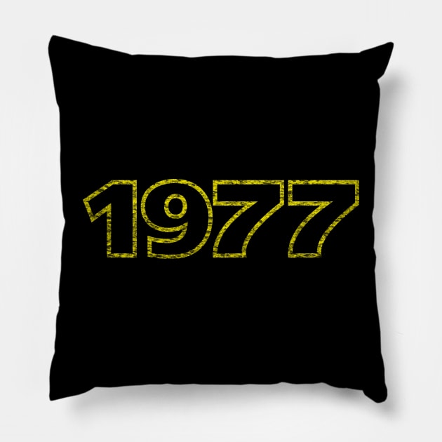 1977 Pillow by AnimalatWork