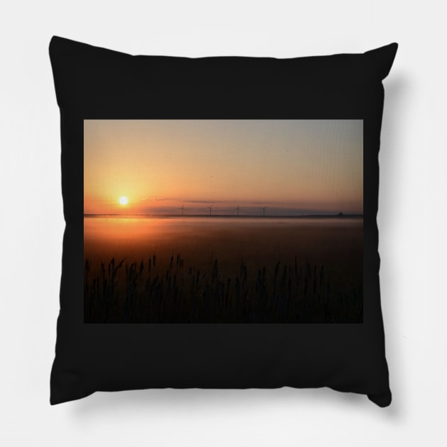 Prairie Sunrise Pillow by Whisperingpeaks