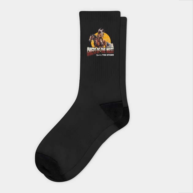 Chiefs of the West - Spirit of the Storm Socks by Mara Bun
