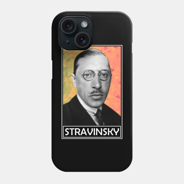 Igor Stravinsky Phone Case by TheMusicophile