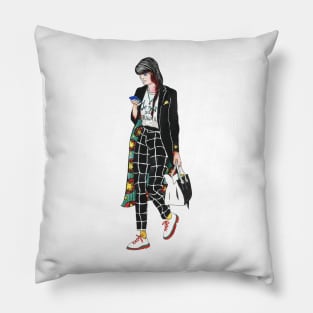 Business girl Pillow