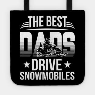 The Best Dad Drive Snowmobile Costume Gift Tote