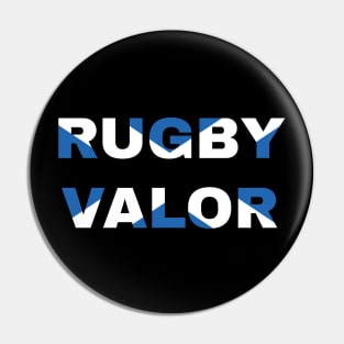 Scottish rugby design Pin