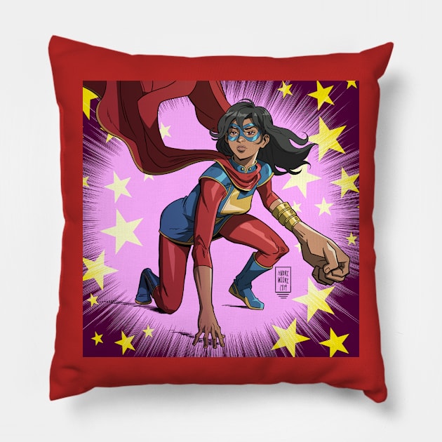 We Love Khamal Pillow by drdre74