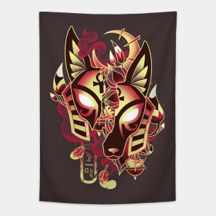 Anubis Mysteries - Egypt themed Tapestry