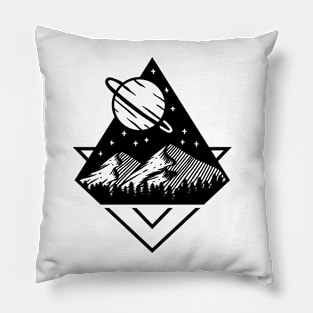 Jupiter invasion Pillow