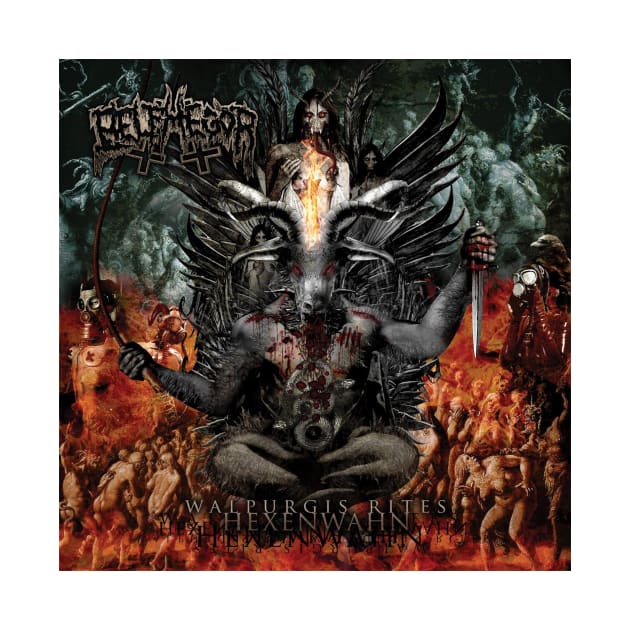 Belphegor Walpurgis Rites Hexenwahn Album Cover by CelestialCharmCrafts