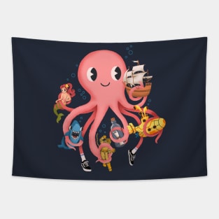 OCTOHUGS Tapestry