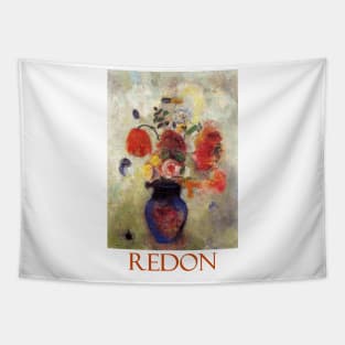 Bouquet of Flowers by Odilon Redon Tapestry