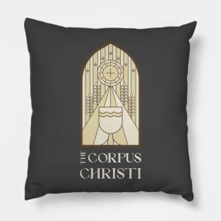 The Corpus Christi catholic Christian Christianity Pillow