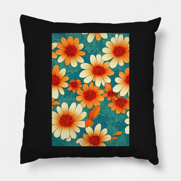 Beautiful Floral pattern #31 Pillow by Endless-Designs
