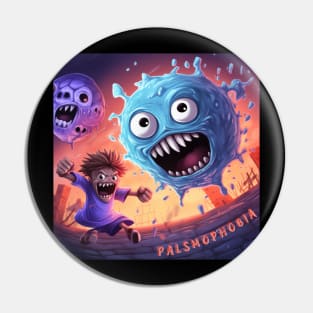 Palsmophobia balls Pin