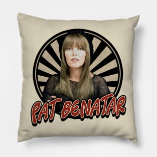 Vintage 80s Pat Benatar Pillow