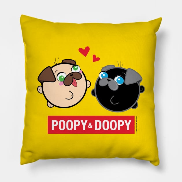 Poopy and Doopy ™ Love Pillow by Poopy_And_Doopy