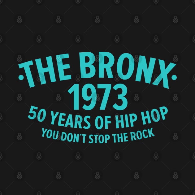 New York Bronx 1973- Bronx Hip Hop - 50 Years of Hip Hop by Boogosh