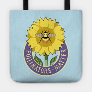 Pollinators Matter Sunflower Tote