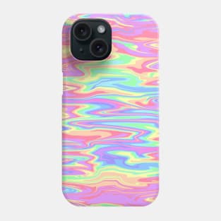 Melty Rainbow Paint Pattern Phone Case