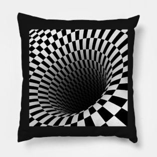 Hole Illusion Pillow