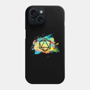 Possibilities (Black d20) Phone Case