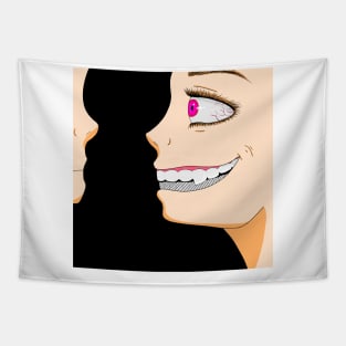 Crazy girl Tapestry