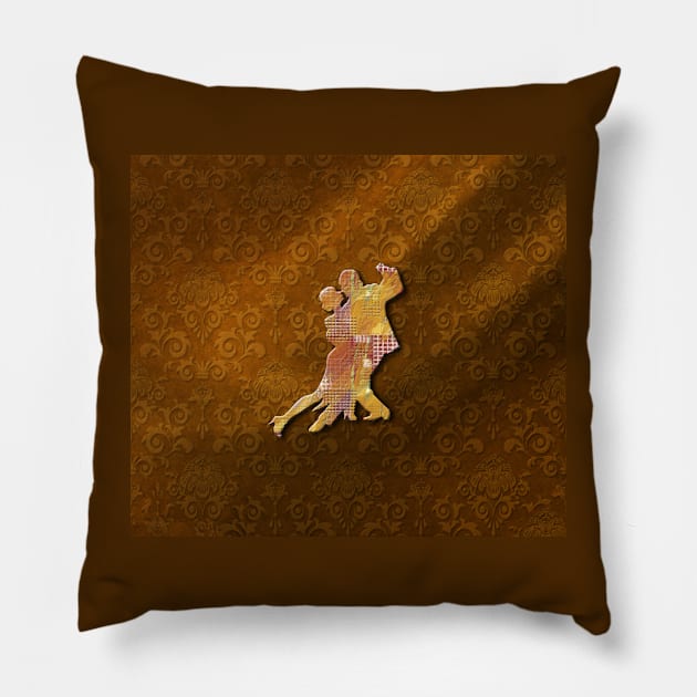 Ballroom Dance Pillow by doniainart