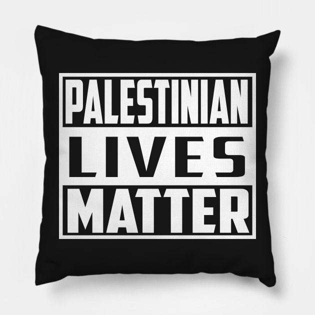 Palestinian Lives Matter Pillow by TheAwesome