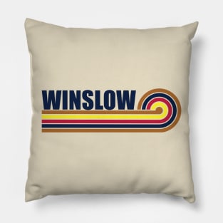 Winslow Arizona horizontal sunset Pillow