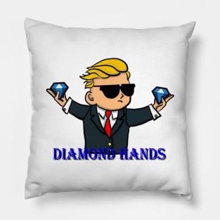 Diamond Hands Pillow