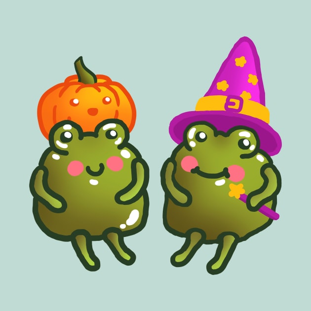 Goblincore Aesthetic Cottagecore Stupid Cute Frog -Halloween- Mycology Fungi Shrooms Mushrooms by NOSSIKKO