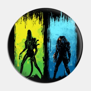 xenomorph vs yautja Pin